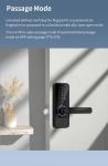 S810 Tuya WIFI Fingerprint Card Code Key Digital Lock for Aluminum Doors