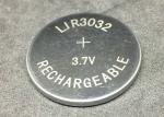 Rechargeable LIR3032 Li Ion Button Battery 110mAh Low Power Consumption