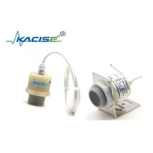 China 3m intelligent ultrasonic sensor water level sensor RS485 Output Sewage Pool PTFE level controller on sale