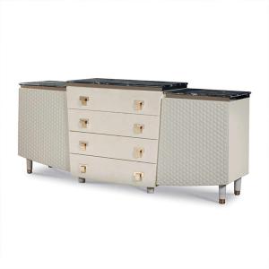 China 17.7in Sideboard Buffet Console Table 1.5m Matted 4 Drawer factory