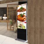 65 Inch Floor Standing Digital Signage Hotel Lobby Android Lcd Display Panel