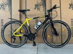 21 Speed Carbon Steel Disc Brake Gear Racing Cycle 700c Road Bike Men Bicycle