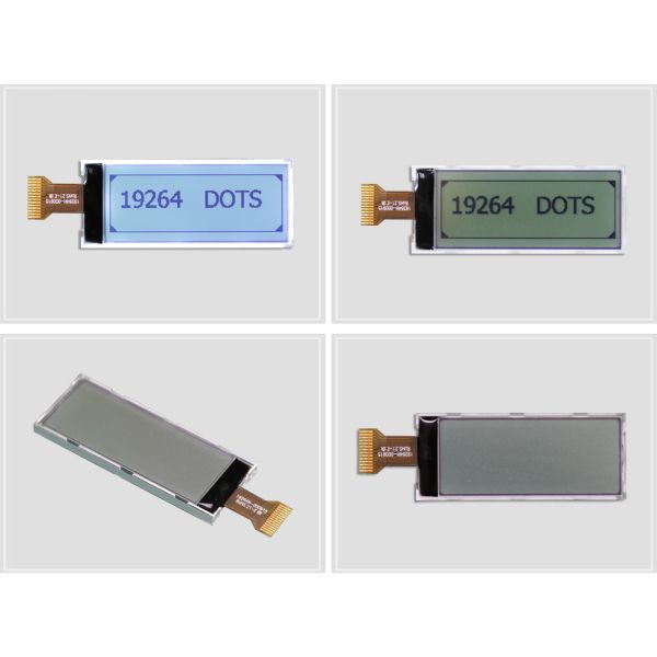 OEM 2 Inch LCD Monitor , High Resolution LCD Display 192x64 For Wearable Devices