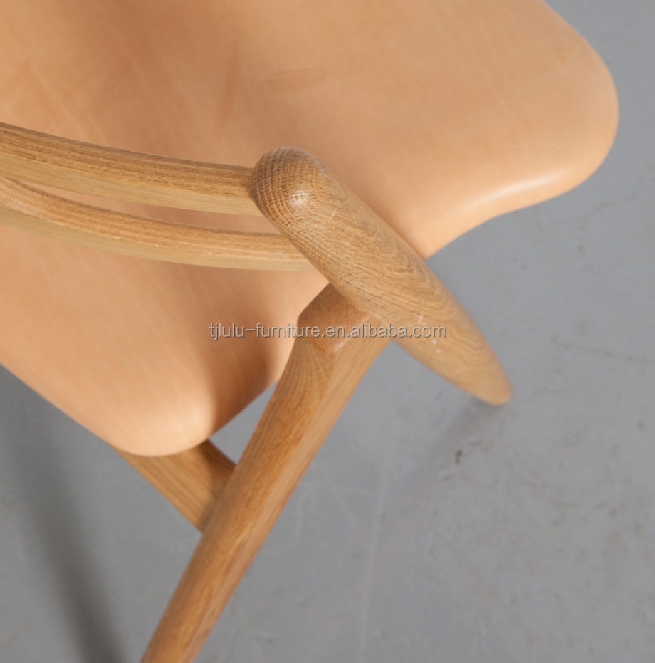 LL-C28 Nordic Upholstered Wooden Chair for Dining Room