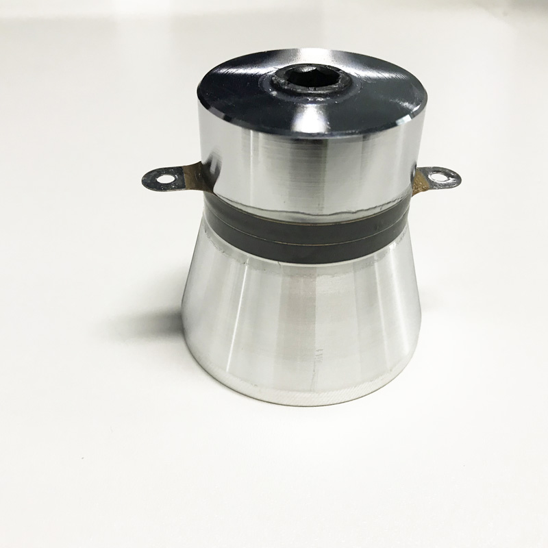 high power piezoelectric ultrasonic transducer 100W/28khz/50w/40khz ultrasonic transducer piezoelectric material
