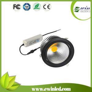 China Professional cob led downlight 6w 10w 15w 20w 30w 40w 50w with IES/DIALUX file factory