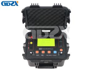 China Adjustable Insulation Resistance Digital Megohmmeter High Voltage GM-5kV factory