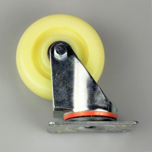 China Diameter 65mm/75mm/100mm/125mm Heavy Duty Industrial PP Caster Wheel with Edge Brake factory