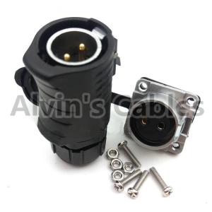 China XHE20 IP67 2 Pin Plastic Electrical Connectors 2.7*2mm Outer Diameter Solder Termination factory