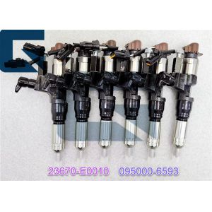 Common Rail Fuel Injector Assy 23670-E0010 / 095000-6593