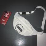 Hip hop cool Fanny pack a solid color retro women's trend crossbody bag with
