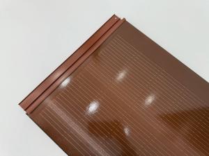 China 95W Flat Solar Panels BIPV Roof Tiles With Monocrystalline Silicon Thin Film Solar Roofing factory
