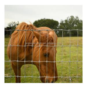 China 0.8-2.4m Security Fence Hot Dipped Galvanized Game Wire Farm Field Fence factory