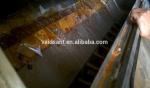 Steel Belt Cooling Wax Pastilles Machine Resin Flaker Power 15kw Jacketed Heated