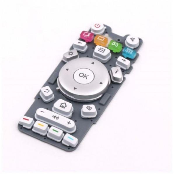 China Remote Control 30 To 80 Shore A Custom Silicone Rubber Keypads factory