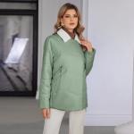 Europe Winter Padded Coat For Mid Aged Women Polyester Fabric Type Regular