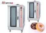Gas Type Ten Trays Convection Oven Stainless Steel Baking Oven Use For Bakery