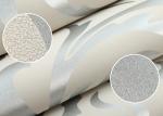 Eco - Friendly Silver Leaf Pattern Modern Removable Wallpaper for TV Background