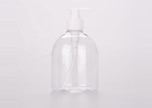 China Clear 500ml PET Plastic Hand Wash Bottles With Lotion Pump factory