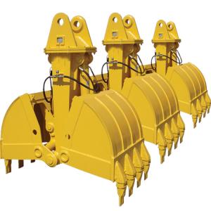 China Q345B NM400 Clamshell Bucket For Mini Excavator KOBELCO HITACHI factory