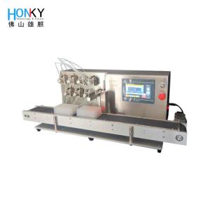 China 10 Plate / Min Diagnostic Reagent Liquid Filling Machine With Ceramic Pump factory