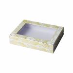 PET Tray 100% Recycled Make Up Gift Boxes With Clear Window