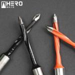 Wide Lands Cutting Drill Bit Screw Threaded Center Point Fast Chip Removal
