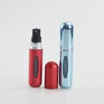 Aluminum Collar Travel Sized Mini Perfume Atomizer Spray Bottle for Refillable