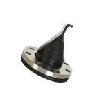 SS304 Nitrile Rubber Flanged Duckbill Check Valve Sewage Discharge DN100 Has