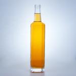 500ml 750ml Square Whiskey Vodka Bottles for Screw Top Tequila Glass Liquor
