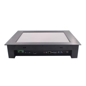 China VGA HDMI Rugged Industrial Pc 300cd/m2 Front IP65 Intel I5 CPU 9-36V VESA factory