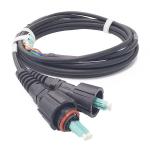 4F ODVA LC - LC Harsh Environment Cable Assembly Armored Waterproof For Base