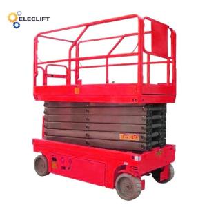 China Hydraulic Drive System Self Propelled Scissor Lifting Platform 1000Lbs factory