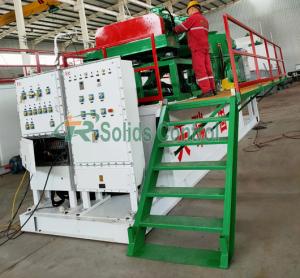 China Environmental Friendly WBM Drilling Mud System With Telescopic Skid factory
