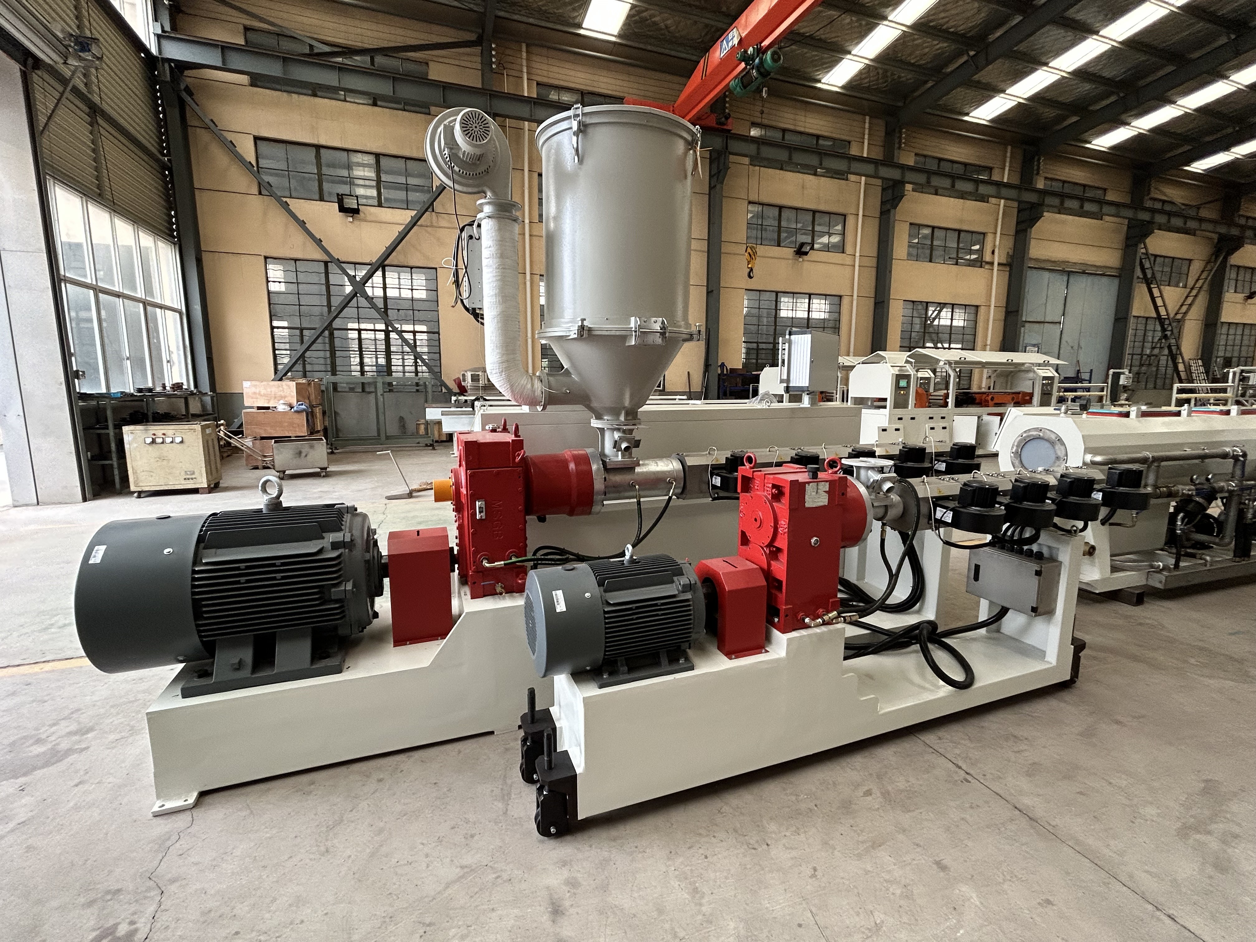 Plastic PPR HDPE UPVC PVC Water Drainage Extruder Agricultural Drip Irrigation Hose Tube Electric Conduit Pipes Extrusion Making Production Machine