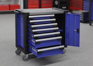 China Large Heavy Duty Garage Storage Tools Cabinets On Wheels With Door factory
