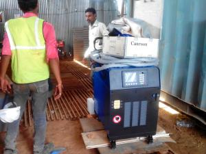 China IGBT HF Induction Heating Machine Portable For Annealing and Normalising factory