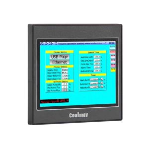 3.5 Inch 320*240 Pixels Interface HMI Control Panel 128MB ROM