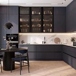 China Complete Modern Hotel Kitchen Cabinet Set Custom Multiple factory