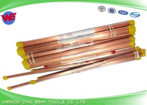 China EDM Copper Electrode Tube 2.0*400mm Multi hole Type For EDM Drill Machine Process factory