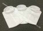Oil Filtration Micron Filter Bags , Durable Liquid Filter Bag With Plastic Ring