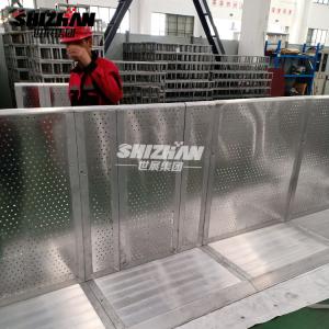 China Metal Aluminum Concert Crowd Control Barrier Barricade factory