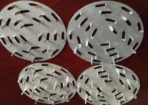 China 4&quot; Diameter Gang Nail Anti Split Plates For Hardwood Poles And Logs factory