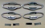 Chrome Auto Body Trim Parts for TOYOTA Highlander 2014 2015 , Side Door Handle