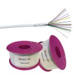 Bare Copper Wire 10X0.5mm Brown Unshielded Tinned Copper Alarm Cable for UK