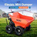 125L Bucket Capacity 4WD Gas Powered Mini Dumper for Construction and Outdoor