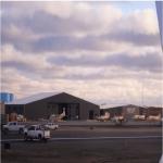 Prefab Metal Aircraft Hangar Steel Buildings , Prefabricated Aircraft Hangar