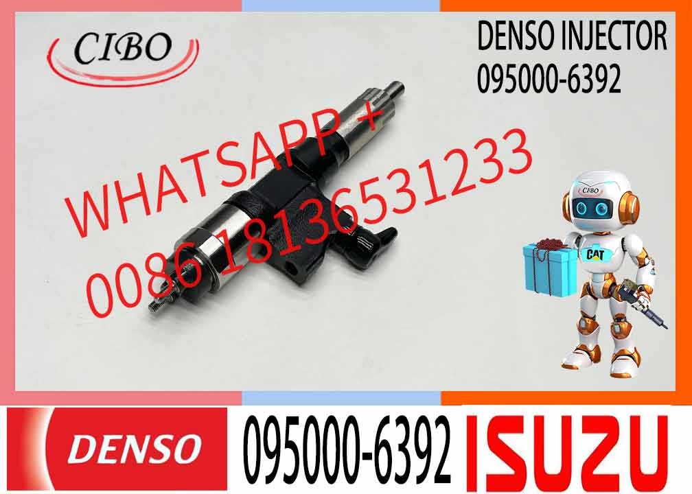 095000-6392 Common Rail Fuel Injector Nozzle 095000-6390 095000-6393 8-97609791-2 injector for ISUZU