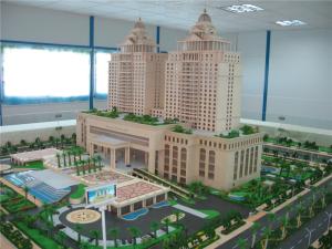 China Physical Miniature Building Models Travel Case Packing Rendering Color factory