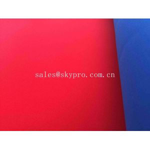 4 Side Elastic High Temperature Resistance SBR Neoprene Fabric Colorful Rubber